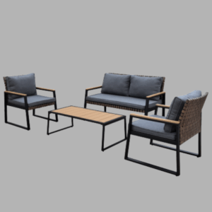 Outdoor Sofa Set & Table