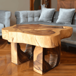 Acacia Wood Coffee Table Natural Design
