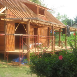 Wooden House Project 130 m2