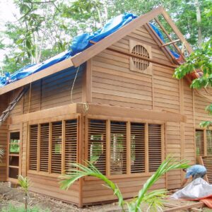 Wooden House Project Tahiti
